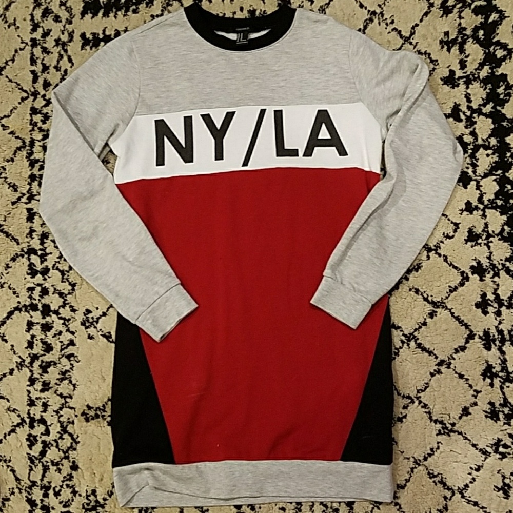 Women's tunic sweatshirt