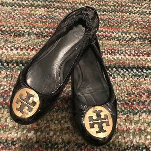 Patent Leather Tory Burch Flats