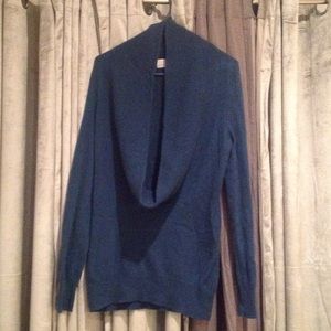 Blue cashmere sweater