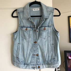 Madewell Jean Vest