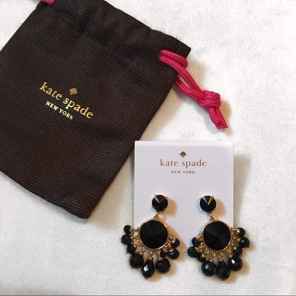 kate spade Jewelry - Kate Spade Sunset Blooms Crystal Fan Earring
