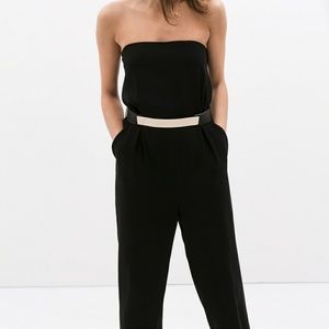 Zara Black Jumpsuit w/ Pockets! NWT