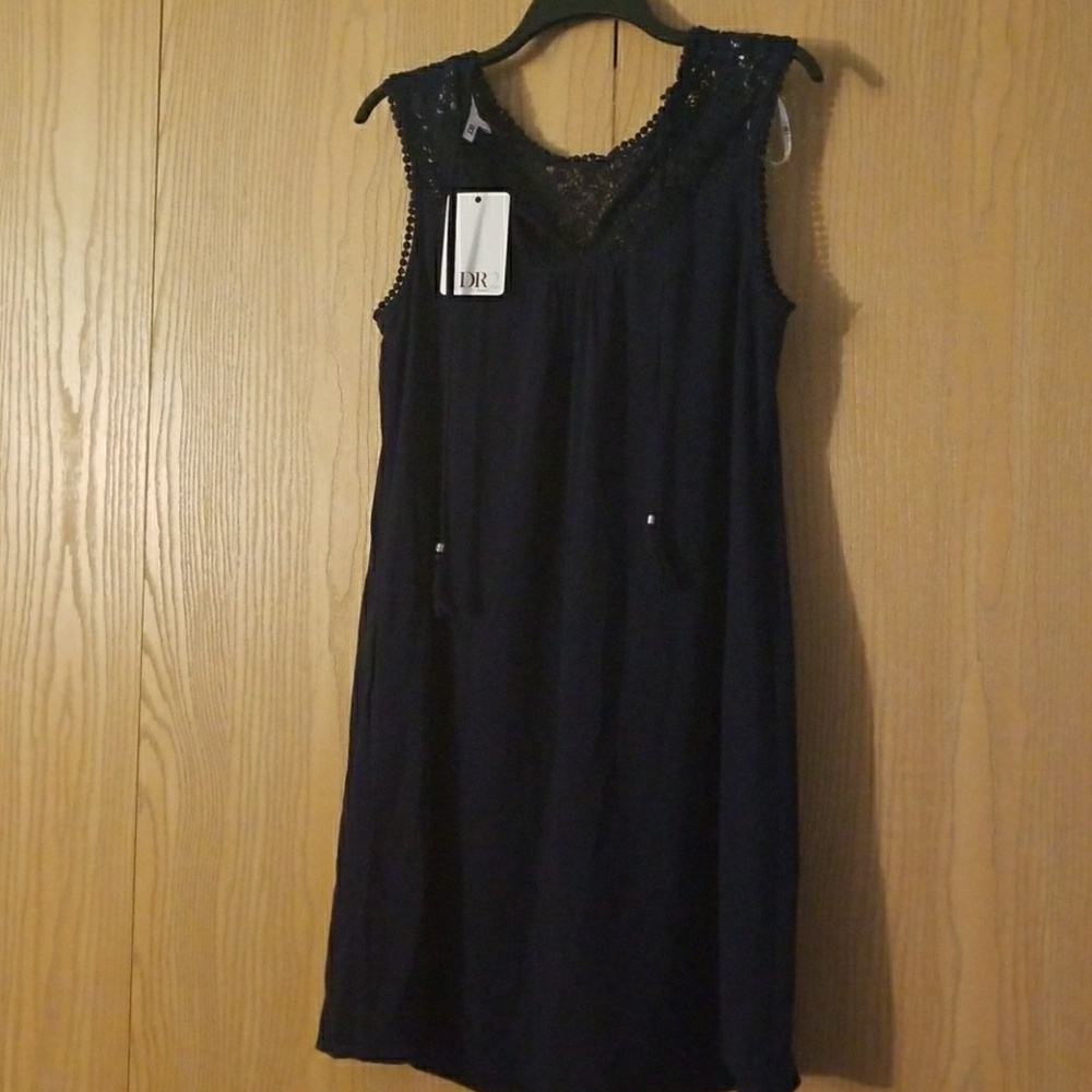 DR2 navy sun dress