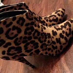 Leopard Print Booties!