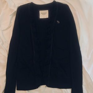 Abercrombie & Fitch ruffle cardigan