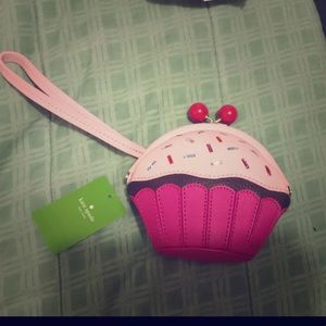 Kate spade cupcake wristlet