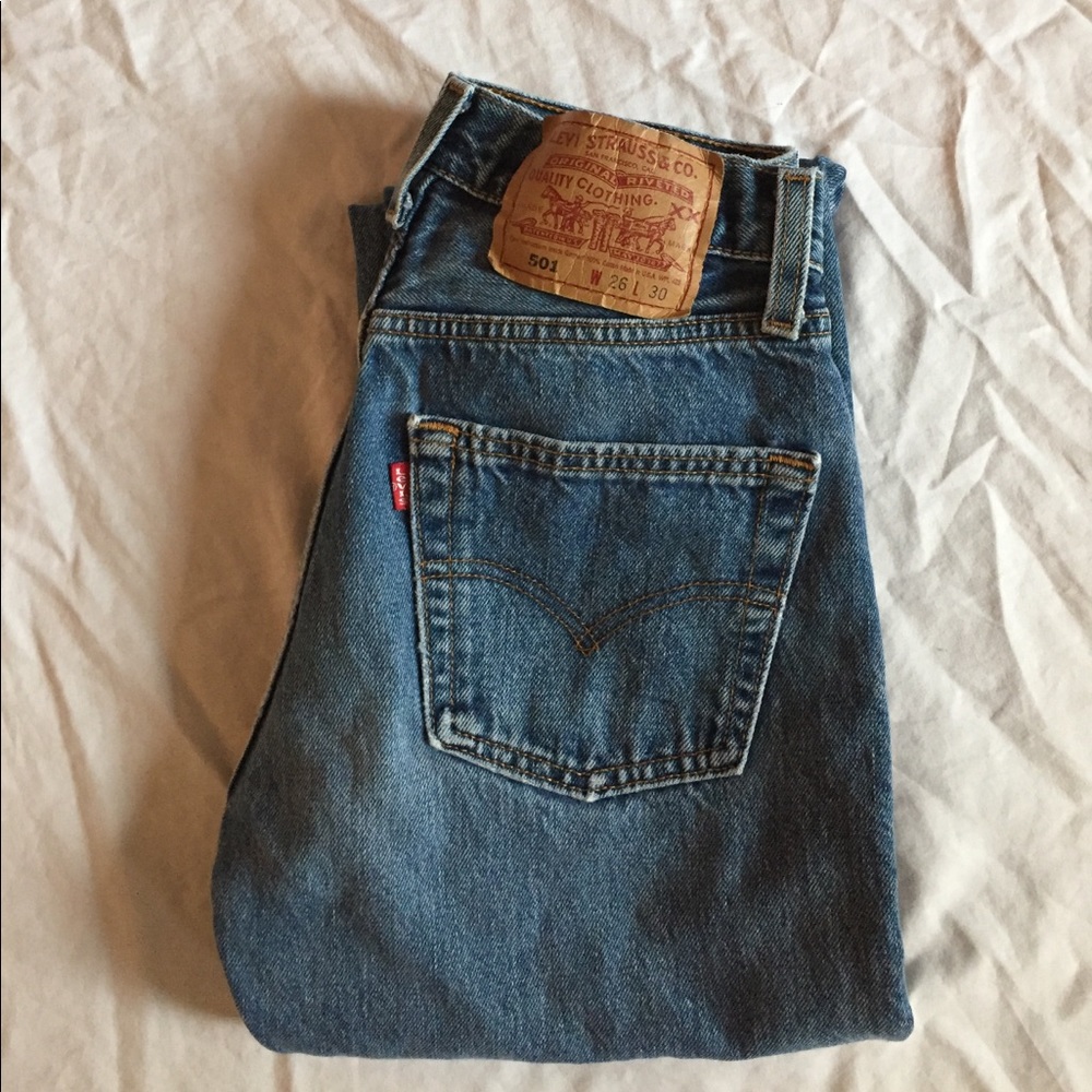 Rare Size 24 Vintage Levi's 501 jeans