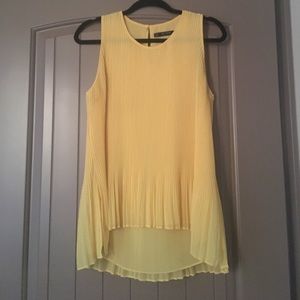 Zara Basic Collection pleated blouse