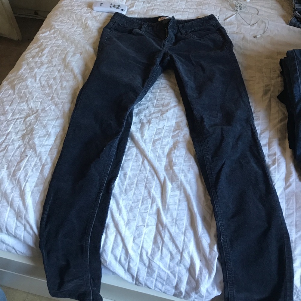 Missimo pants corduroy navy blue size3