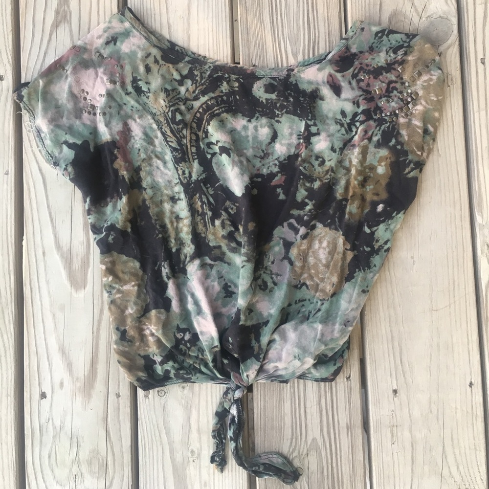 Off The Should Vintage Top