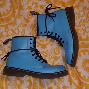 Women's blue Dr. Martens / Doc Marten