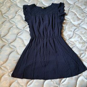 Dark blue dress
