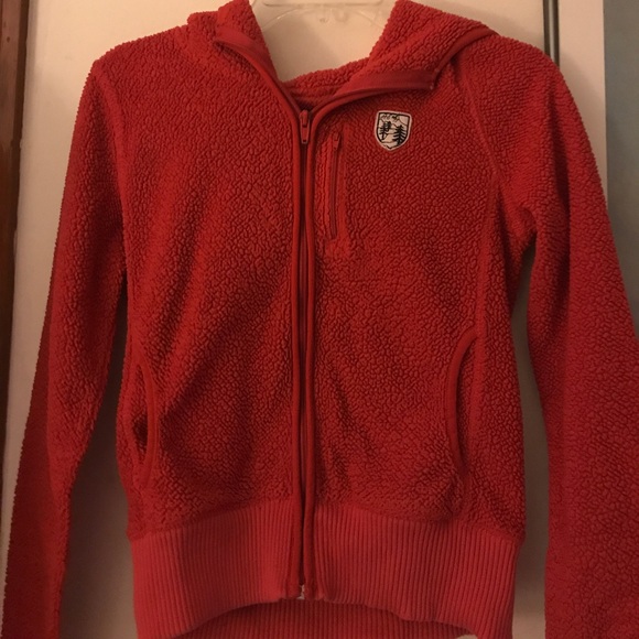 Red zip up - Picture 1 of 3