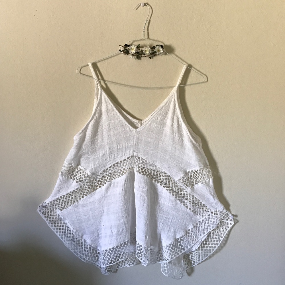 Fishnet Tank Top