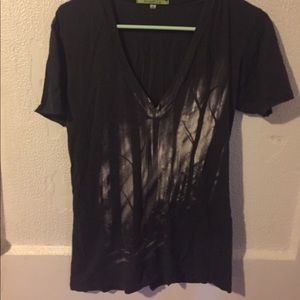 Dark Gray Graphic Tee Shirt Small