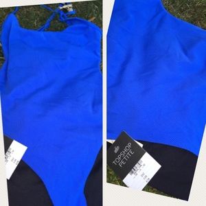 PETITE Slinky Ribbed Swimsuit : size 6