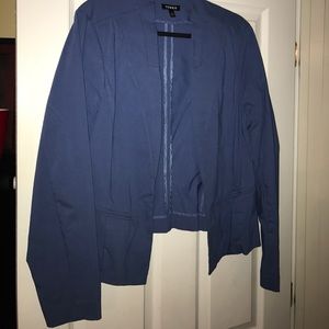 Blue torrid blazer size 2