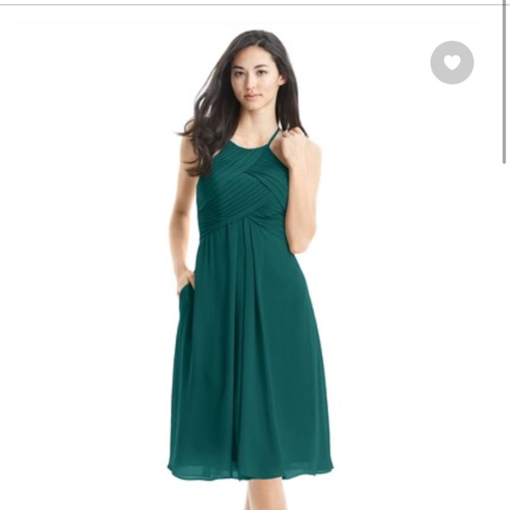 AZAZIE Adriana dress in peacock