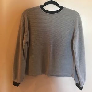 Gray sweater