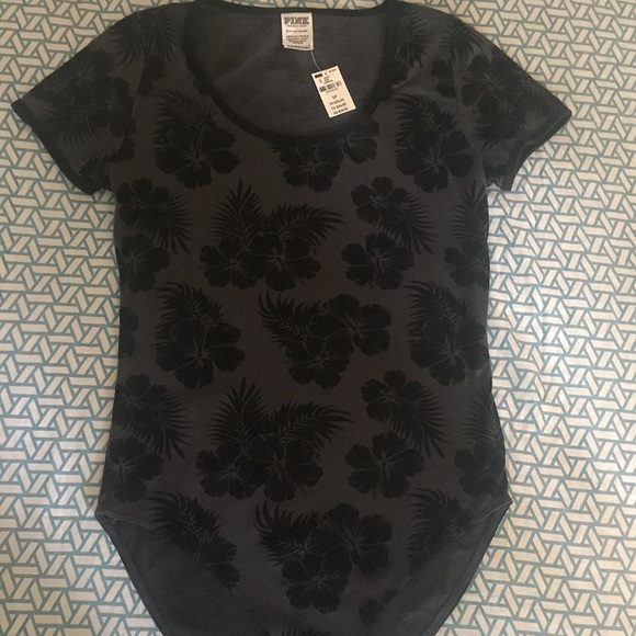 Victoria's Secret PINK Floral Bodysuit - Picture 1 of 3