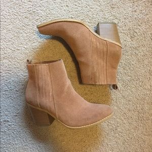 Brown booties