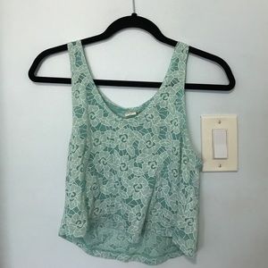 Floral crop top