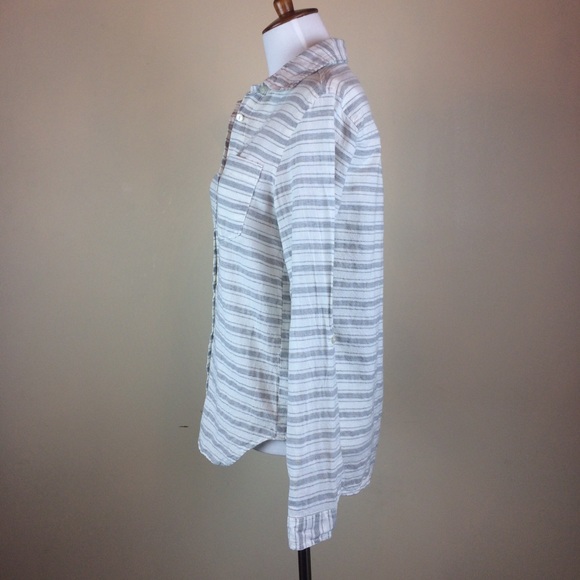 Love Notes Stripe Button Down - Picture 3 of 6