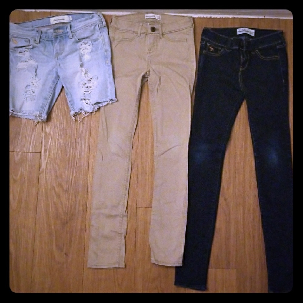 Girls size 10/10 slim Abercrombie & Fitch