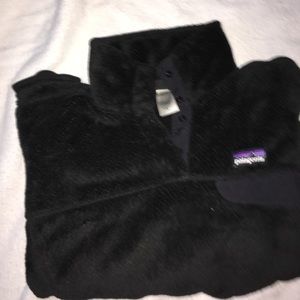 Patagonia fuzzy snap pullover