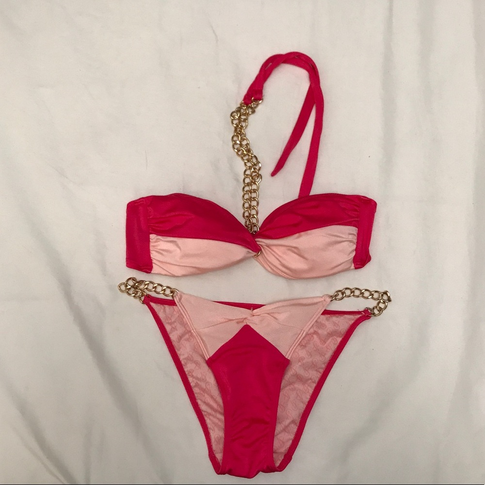 Pink Victoria's Secret bikini