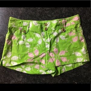 Lilly Pulitzer Palm Beach Fit Green Shorts