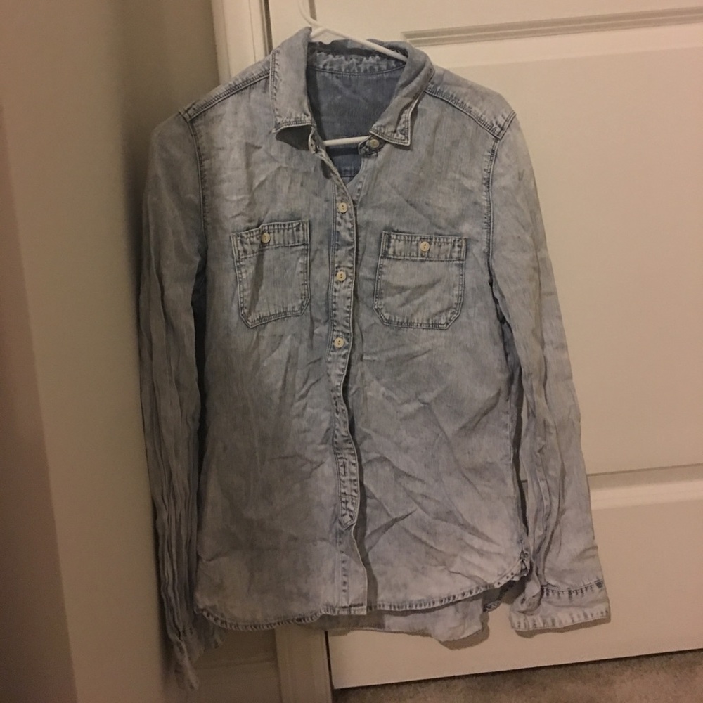 Chambray button down