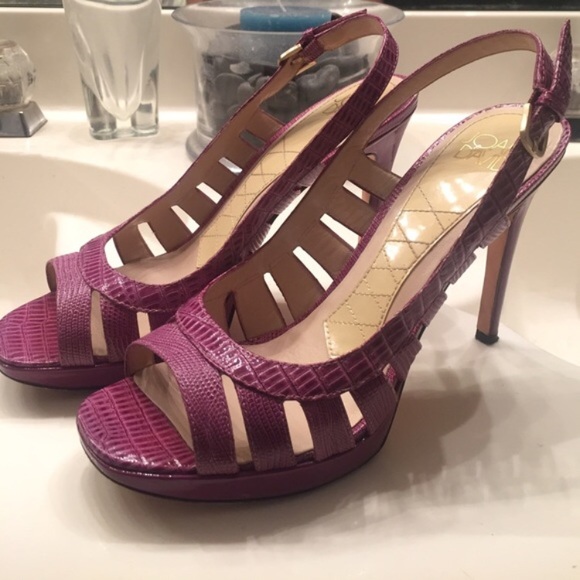 Joan & David Open-Toe Heels - Picture 1 of 3