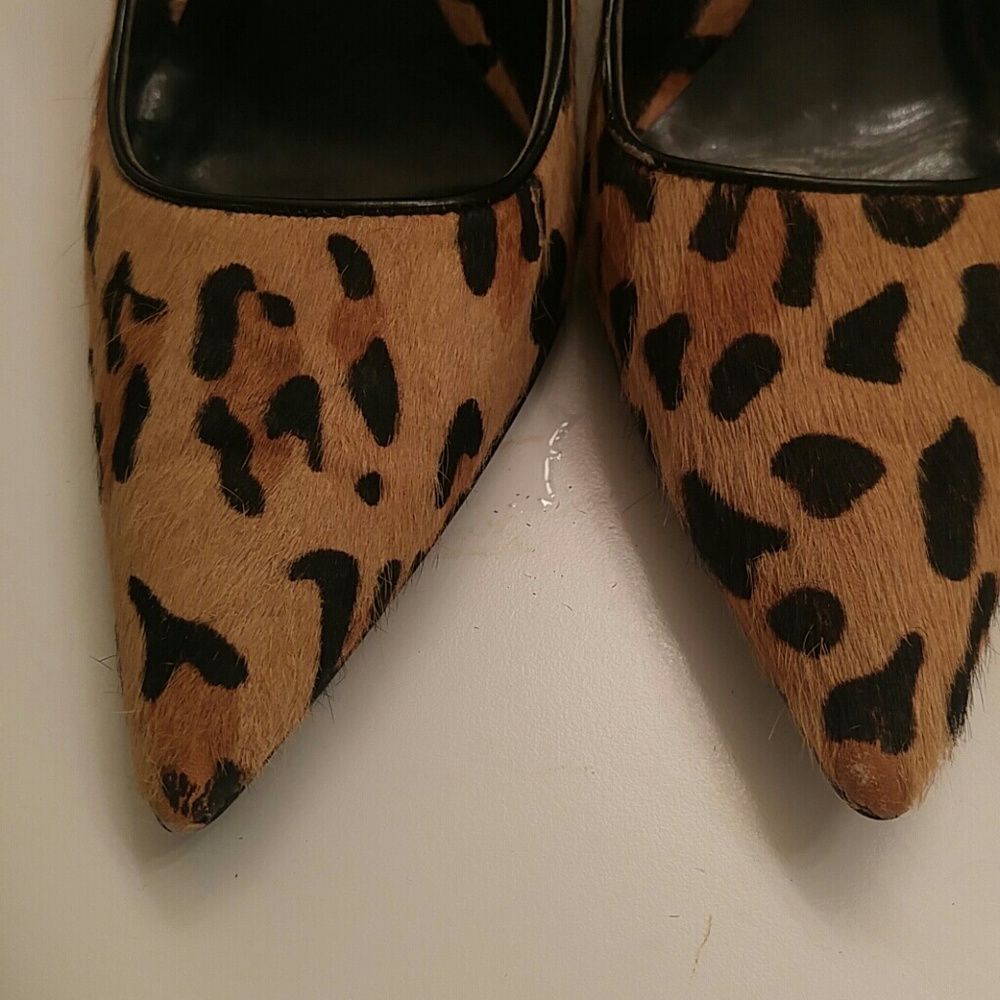Leopard heels