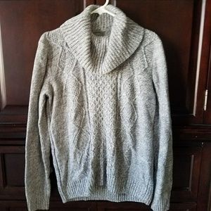 Gray over sized sweater