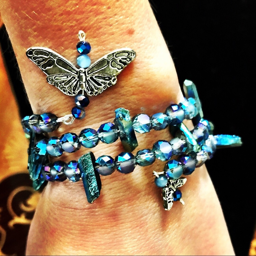 Gorgeous Handmade Wrap Bracelet