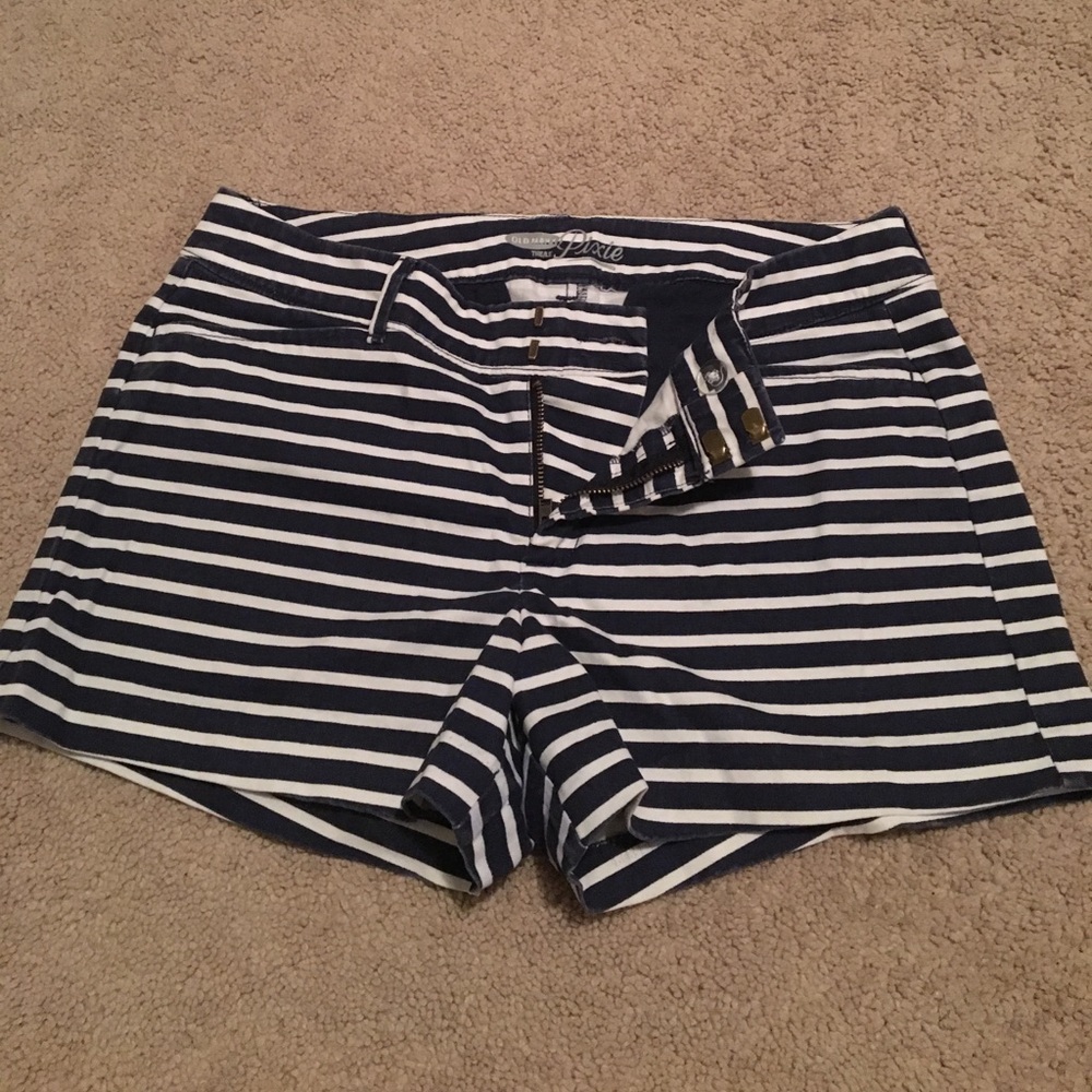 Stripped old navy shorts