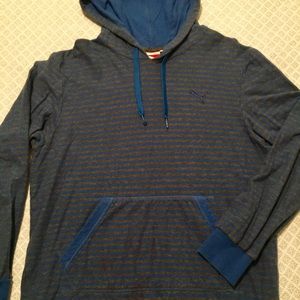PUMA men's striped hoodie