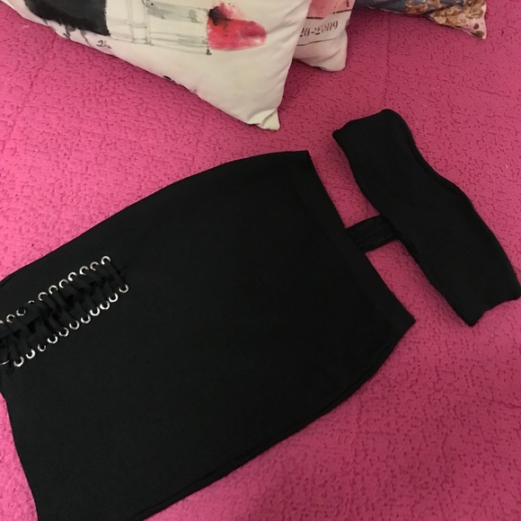 Fashion Nova Dresses & Skirts - 2 piece black bandage dress