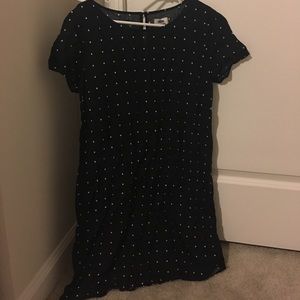 Black shift dress size M
