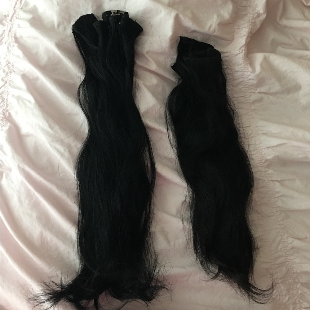 100% human hair clip in extensions