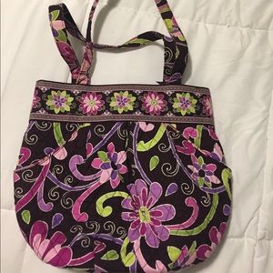 Vera Bradley Morgan purse, purple punch (retired)