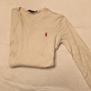 Ralph Lauren white long sleeve