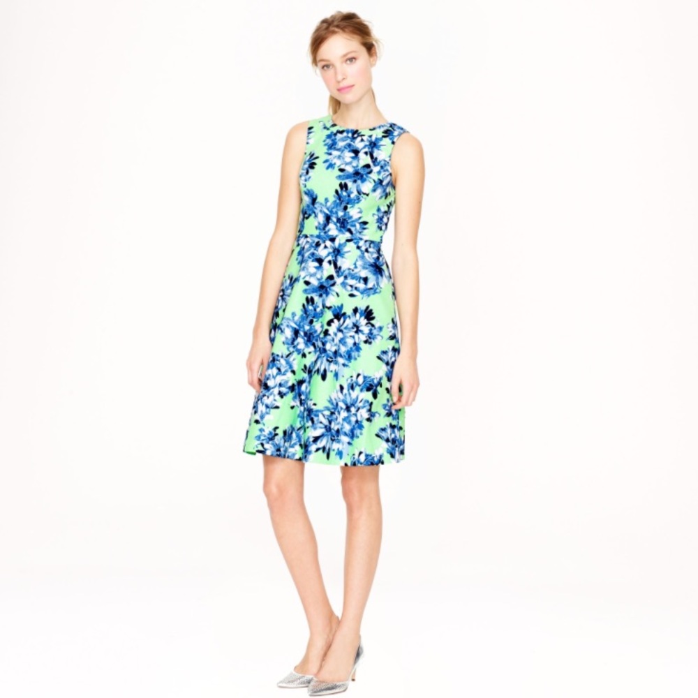 J.Crew Photo Floral Dress