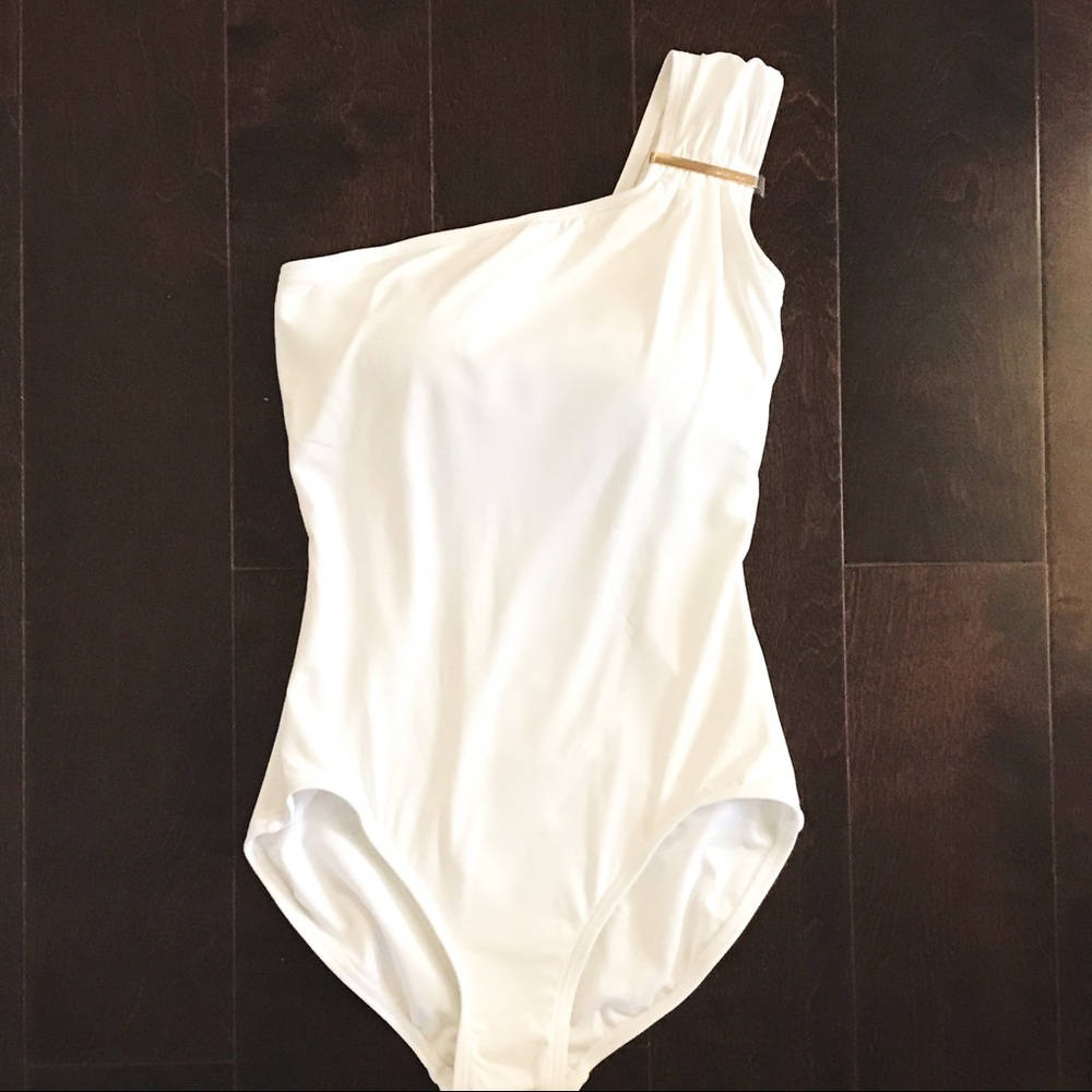 SALE⚡️NWT MICHAEL KORS One Shoulder Swimsuit