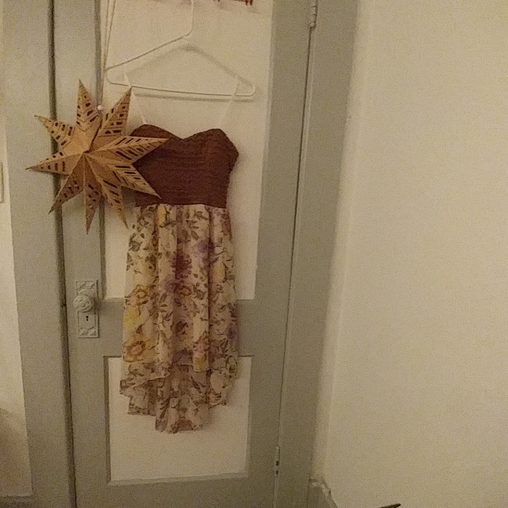 A short in the front long in the back dress