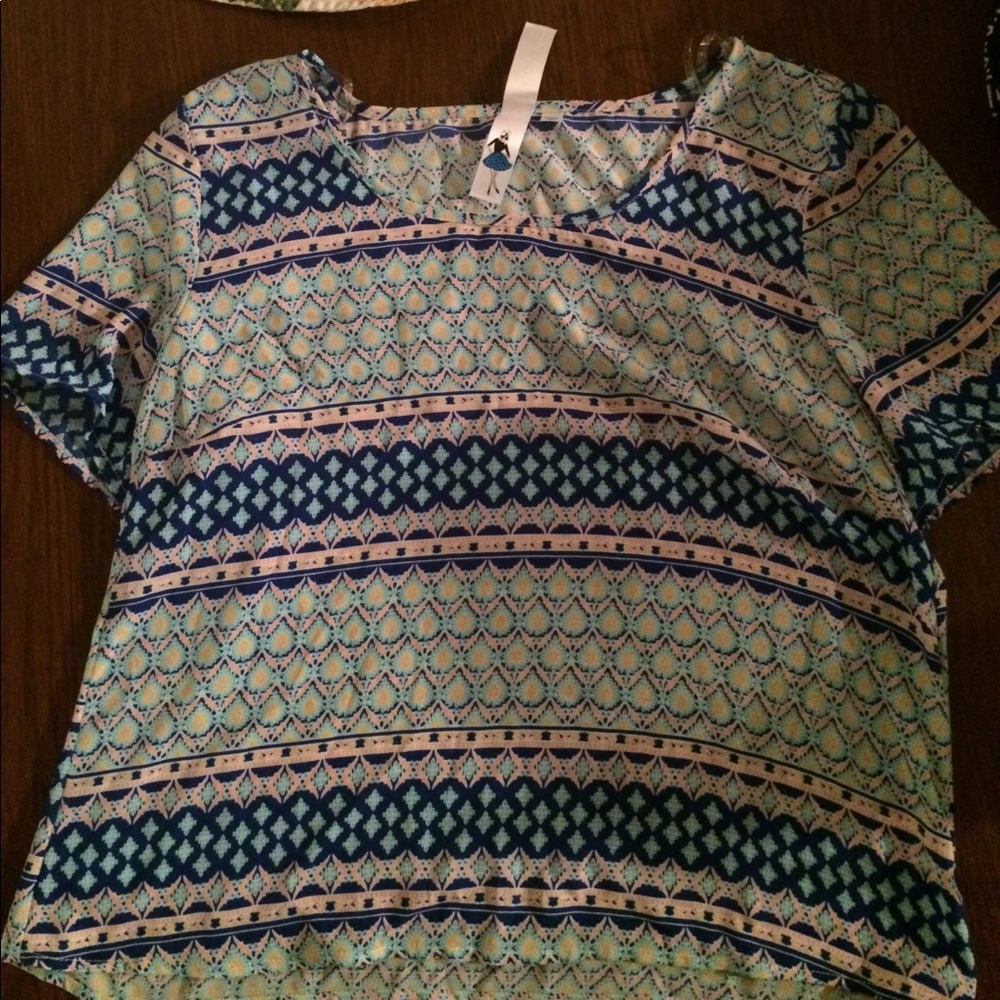 Colorful patterned shirt