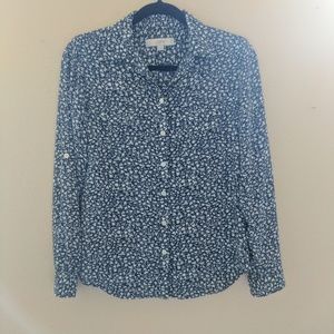 EUC Loft Utility Blouse - Size XS