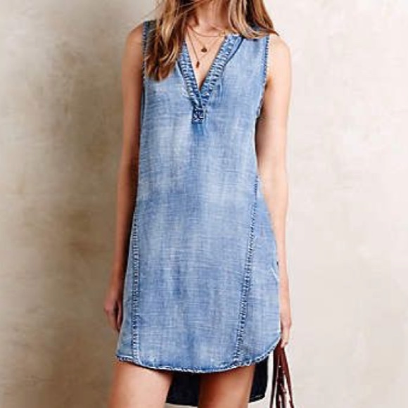 Dresses & Skirts - LAST DAY 5/$20 💕Lace up denim sundress