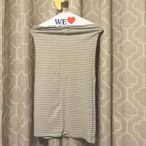 Strapless summer dress